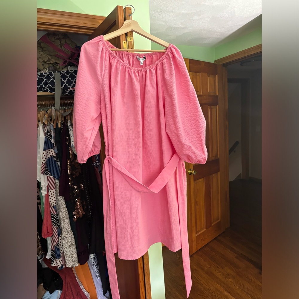 Pink lightweight dress